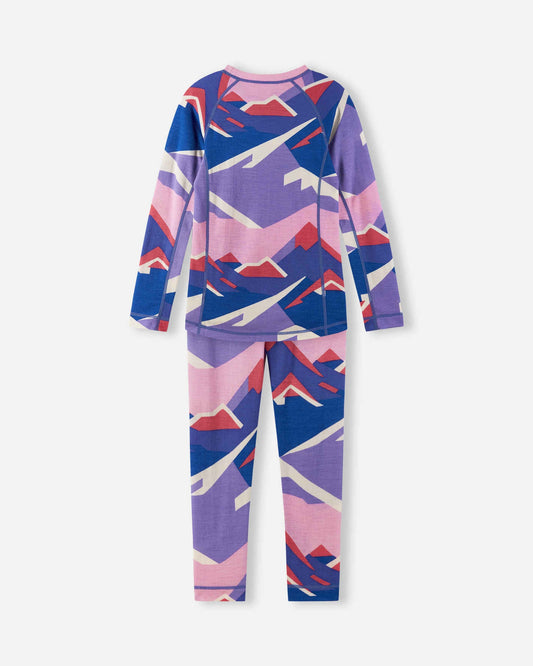 Kids' wool-lyocell base-layer set Taitoa