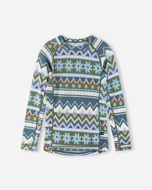 Kids' wool-lyocell base-layer set Taitoa