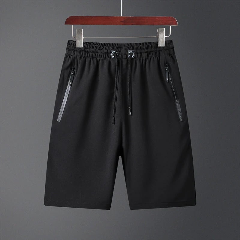 Herren Übergrößen Eisseide Stretch-Shorts