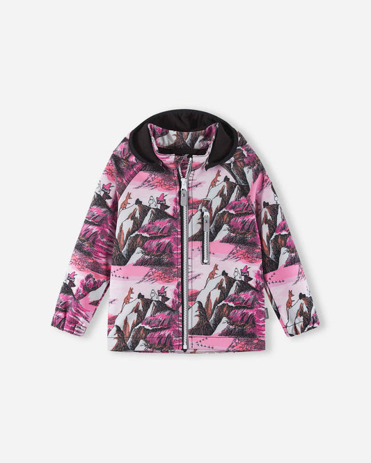 Kids' softshell jacket Moomin Vantti