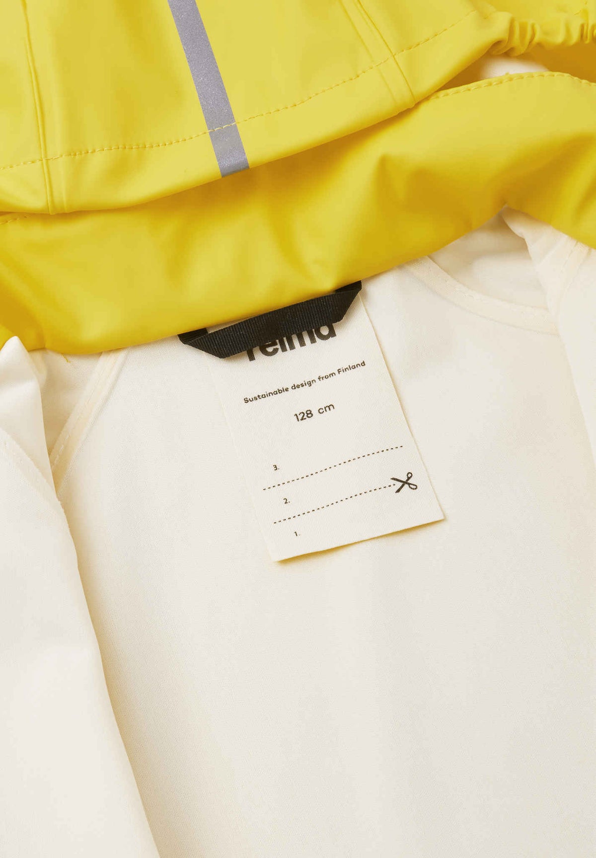 Kids' rain jacket Lampi