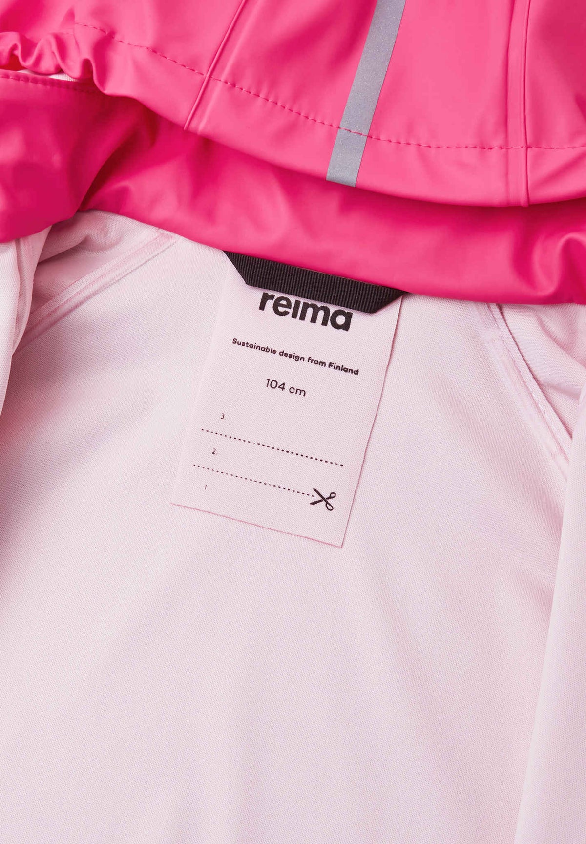 Kids' rain jacket Lampi