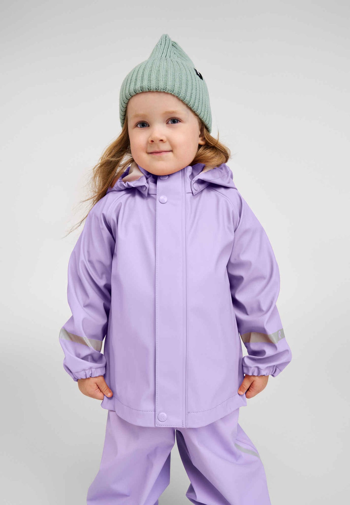 Kids' rain jacket Lampi