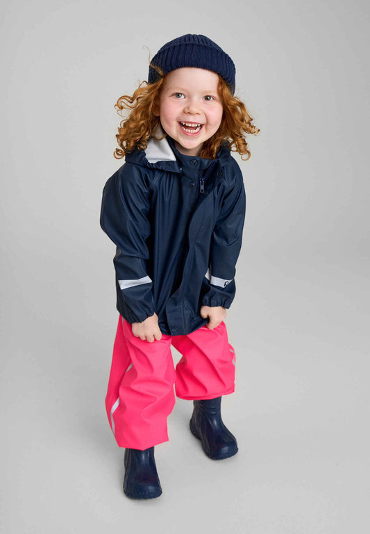 Kids' rain jacket Lampi