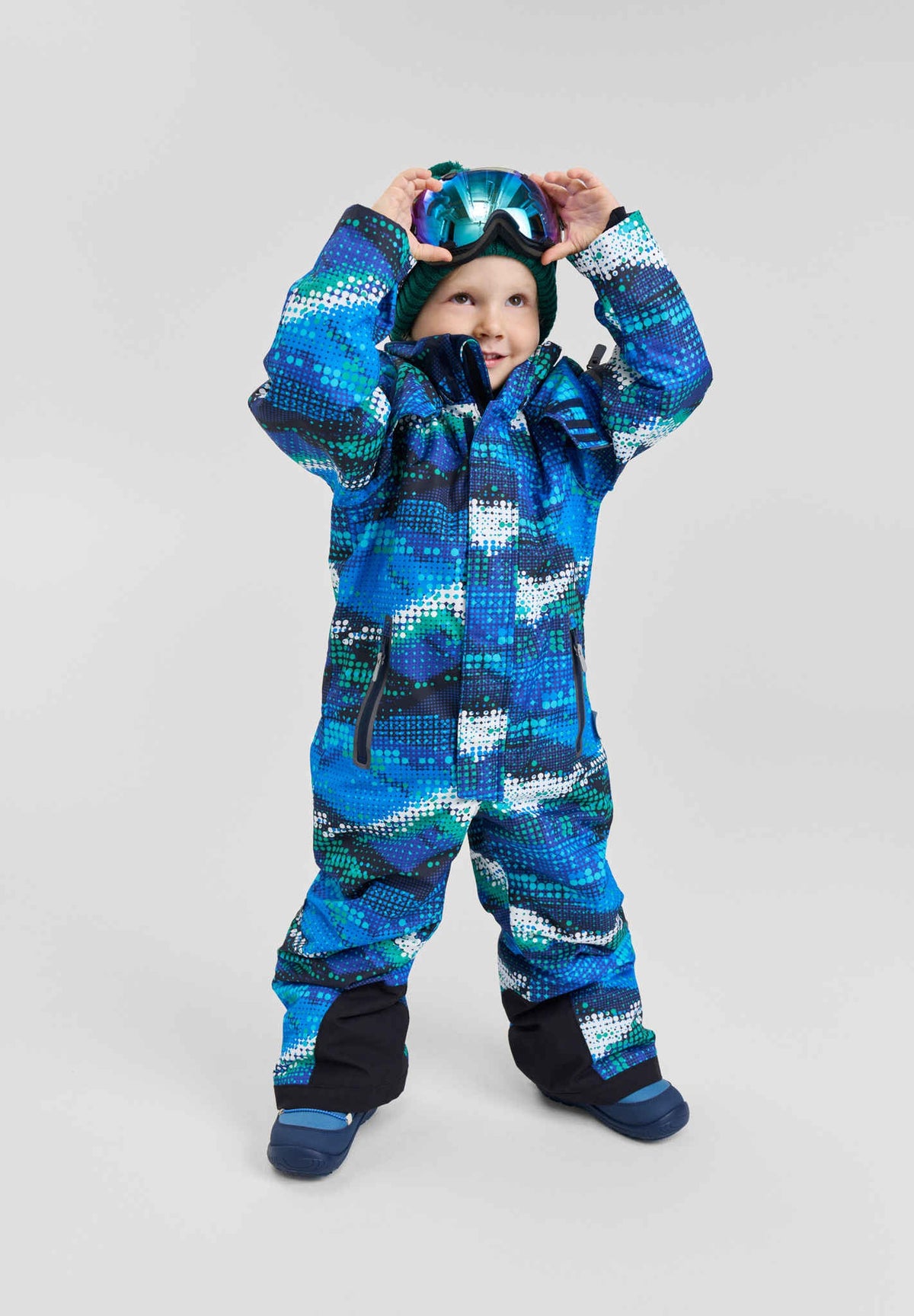 Kids' waterproof ski snowsuit Reach