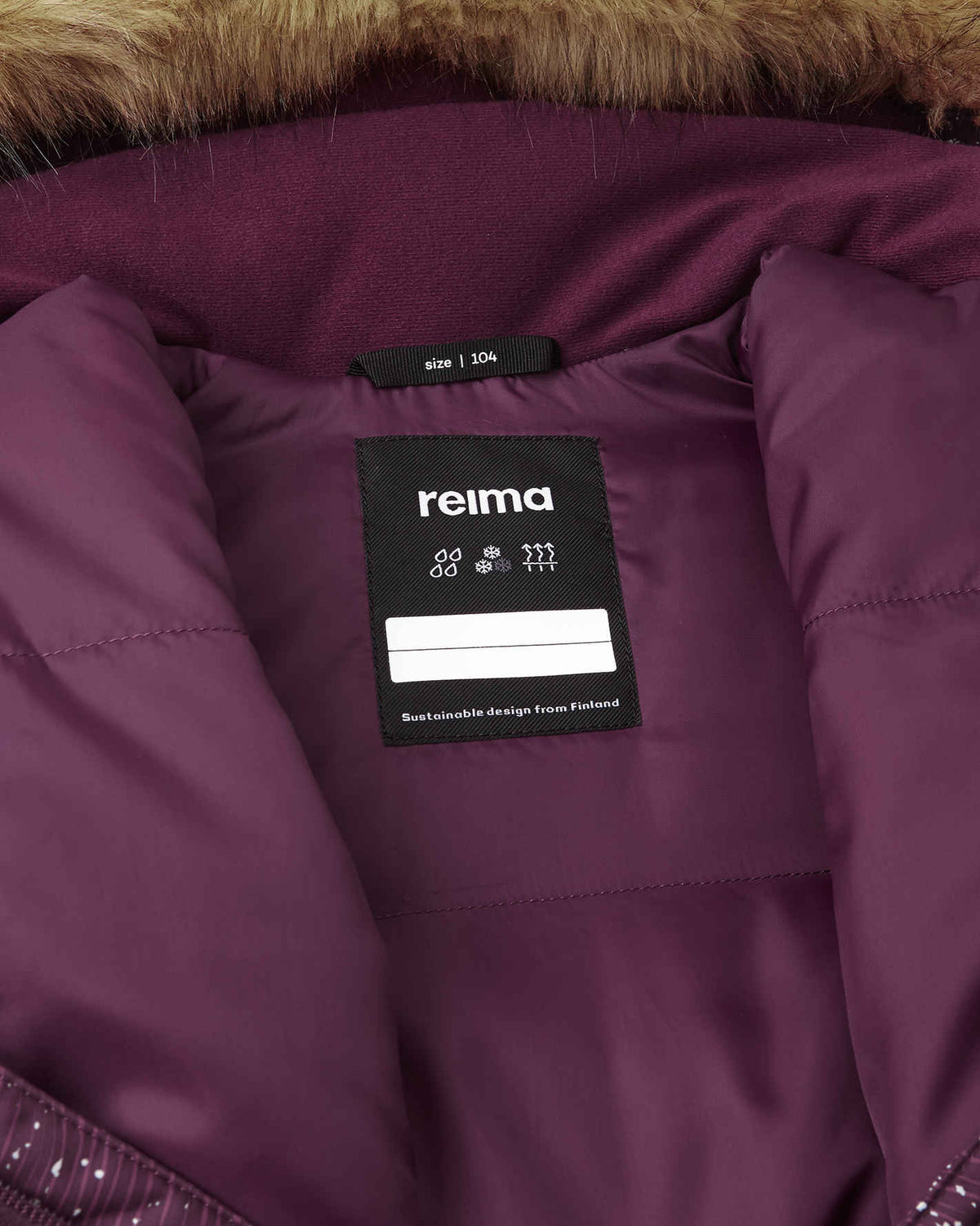 Kids' reflective snowsuit Bergen