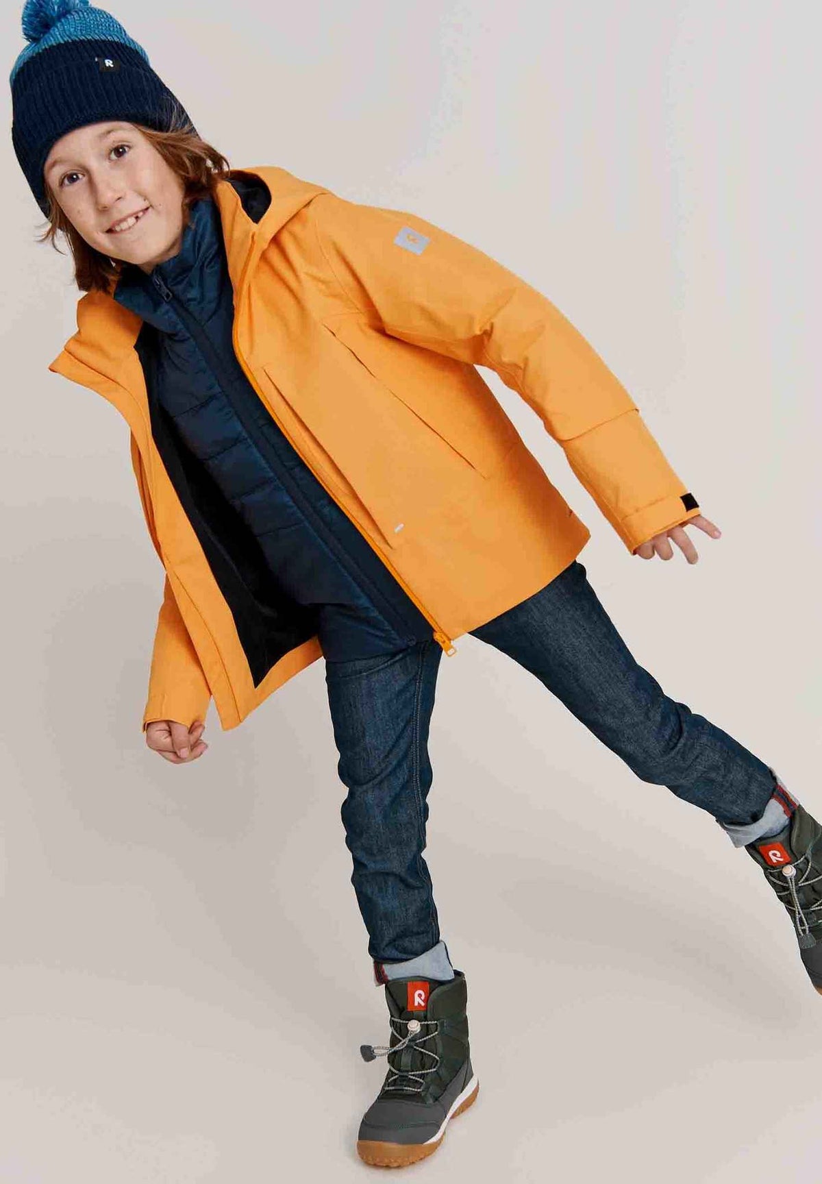 Kids' recyclable jacket Jatkuu