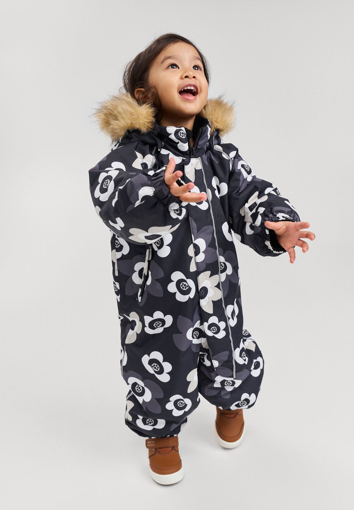 Toddlers' waterproof snowsuit Lappi
