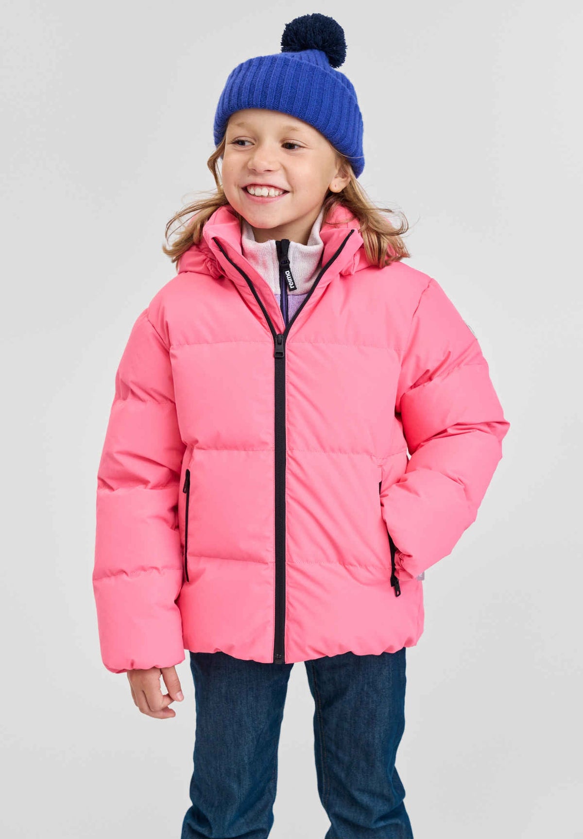 Juniors' down jacket Paimio