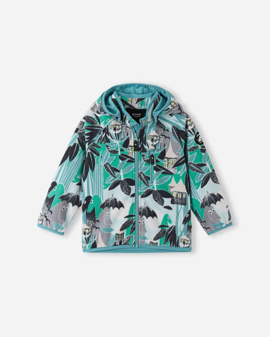 Toddlers' windfleece jacket Moomin Vindskydd