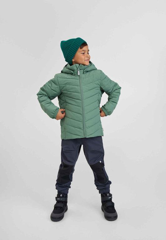 Kids' water-repellent insulated jacket Uumaja