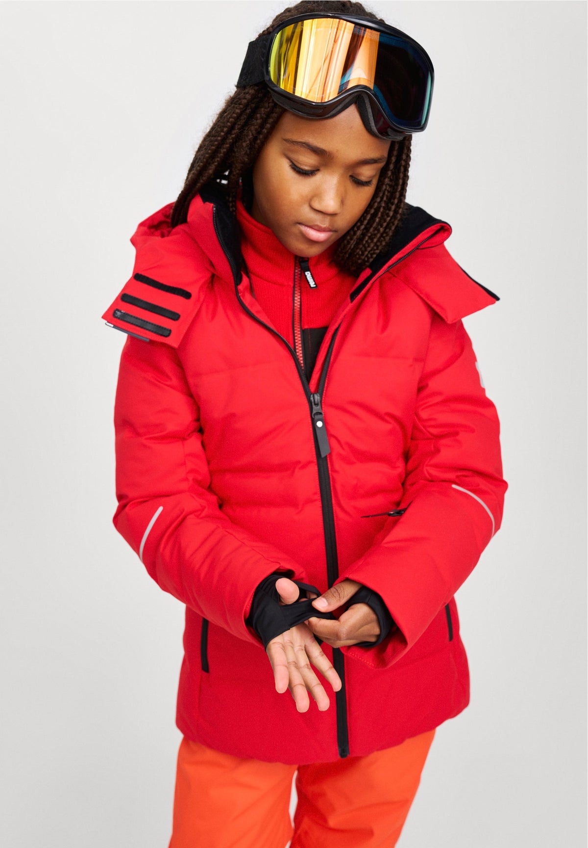 Kids' down ski jacket Ailigas