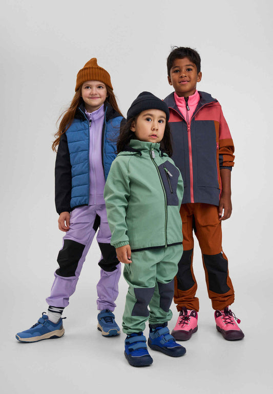 Kids' hybrid jacket Vaihto