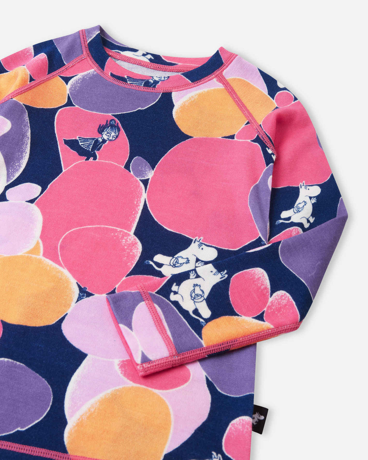 Toddlers' wool mix base-layer set Moomin Trivsam