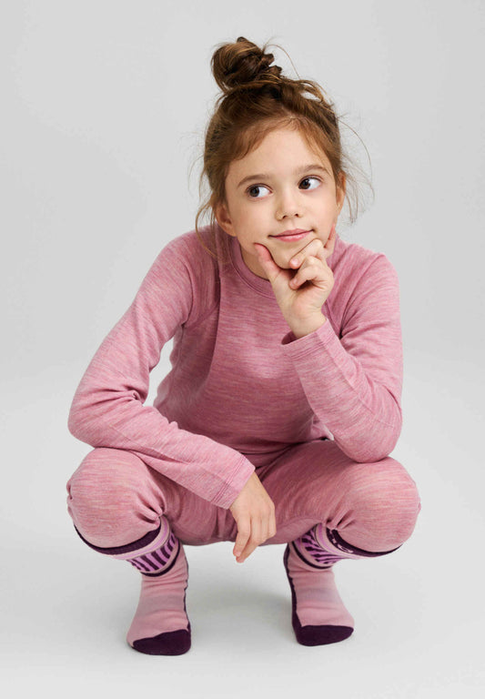 Kids' wool base-layer set Kinsei