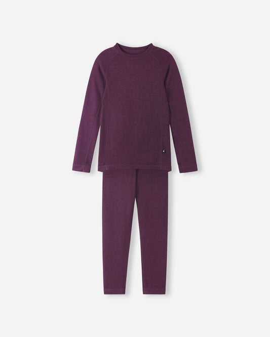 Kids' wool-lyocell base-layer set Taitoa