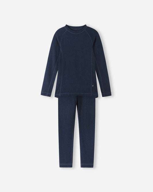 Kids' wool-lyocell base-layer set Taitoa
