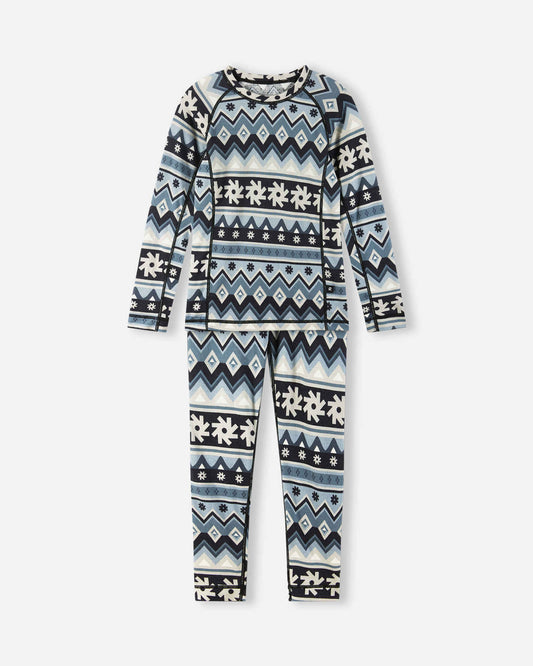 Kids' wool-lyocell base-layer set Taitoa