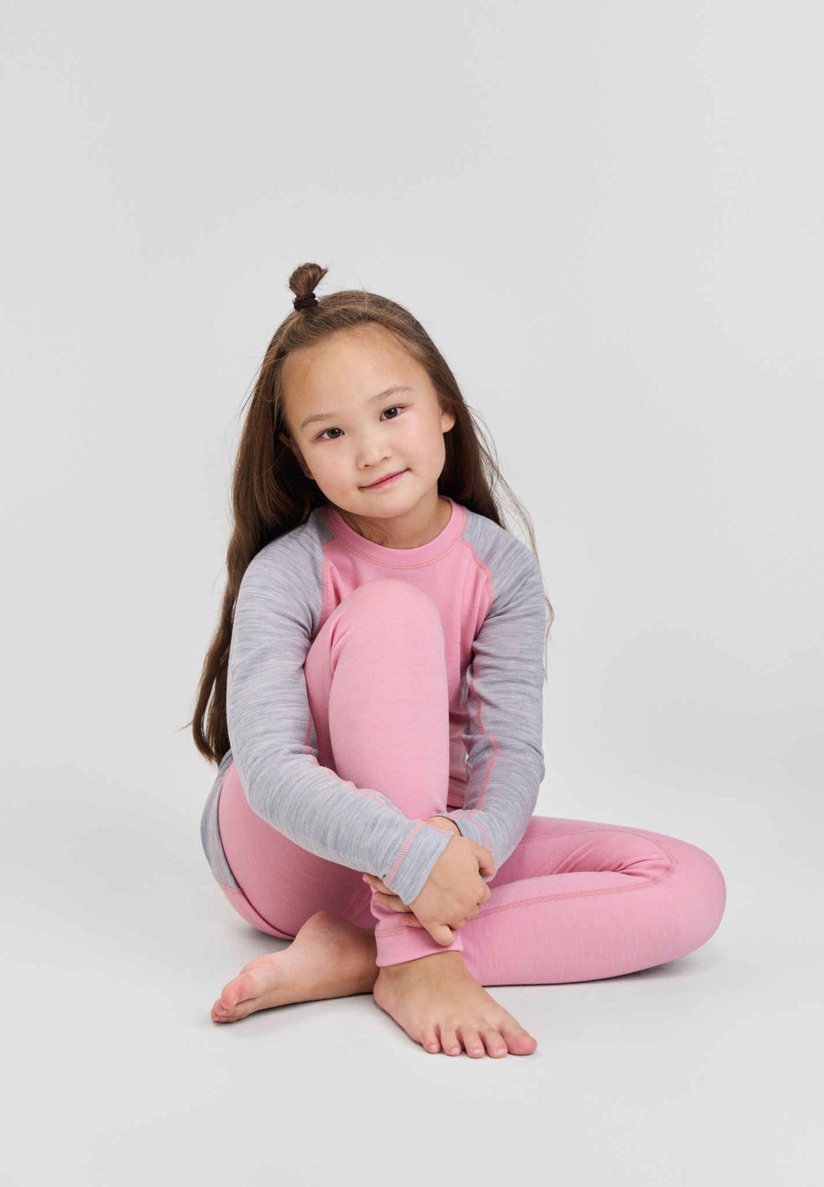 Kids' wool-lyocell base-layer set Taitoa
