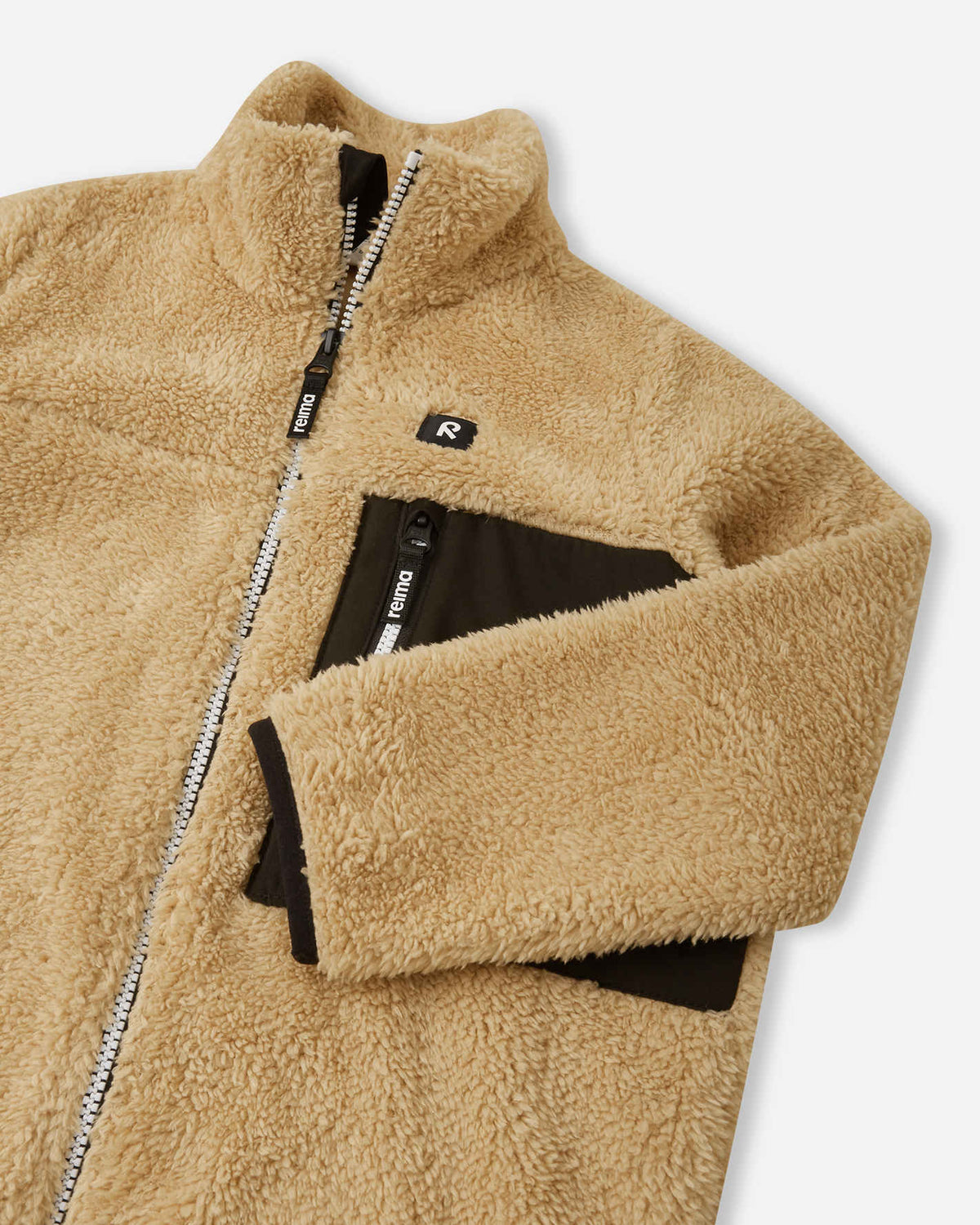 Kids' pile fleece jacket Turilas