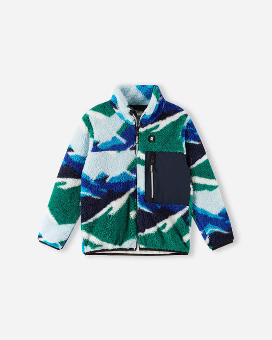Kids' pile fleece jacket Turilas