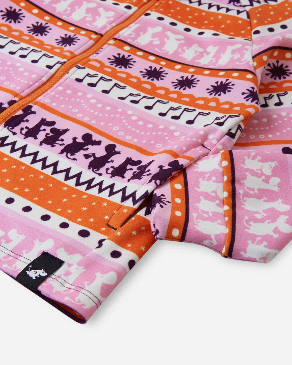 Toddlers' fleece sweater Moomin Tarpeen