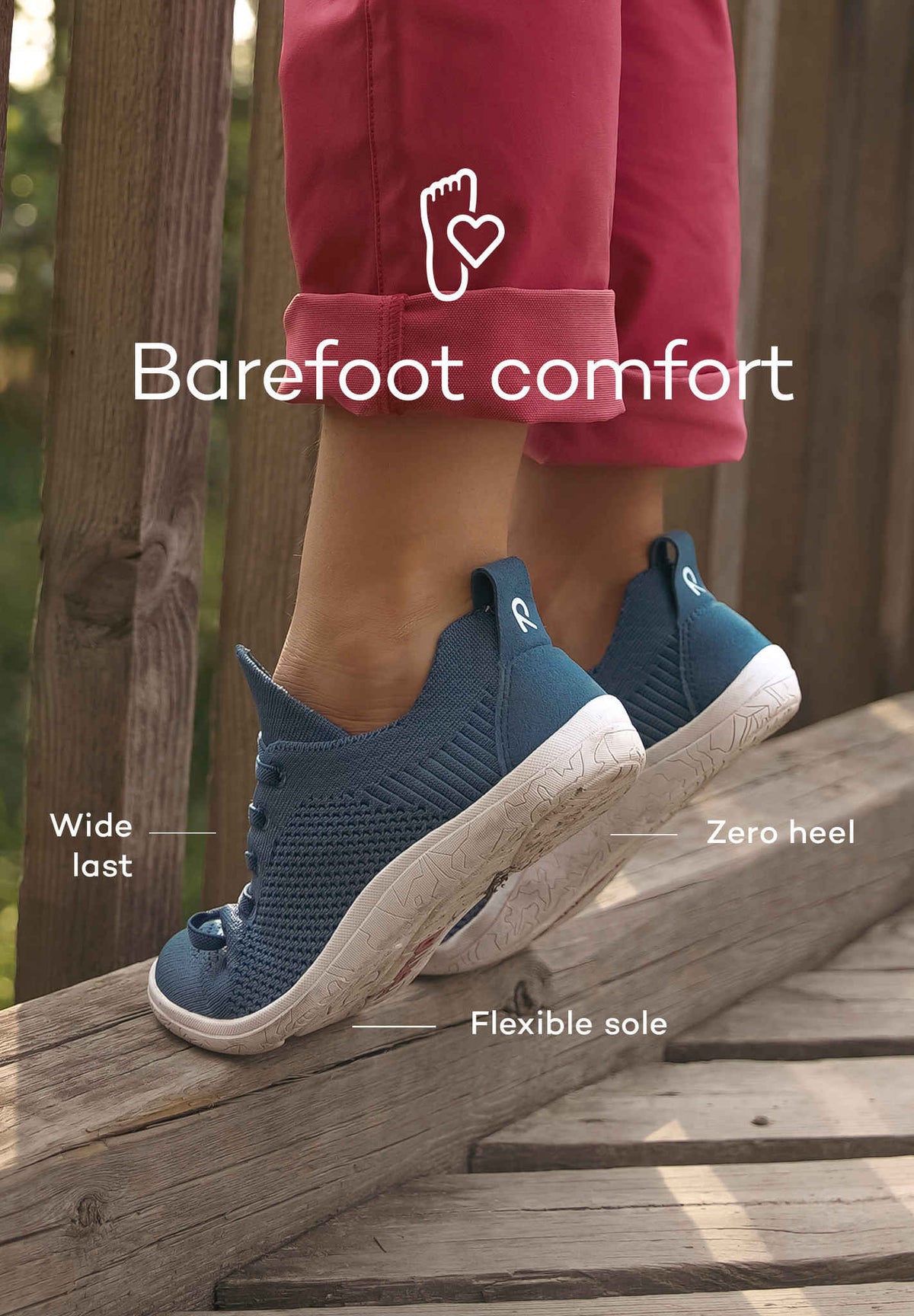 Kids' barefoot shoes Astelu