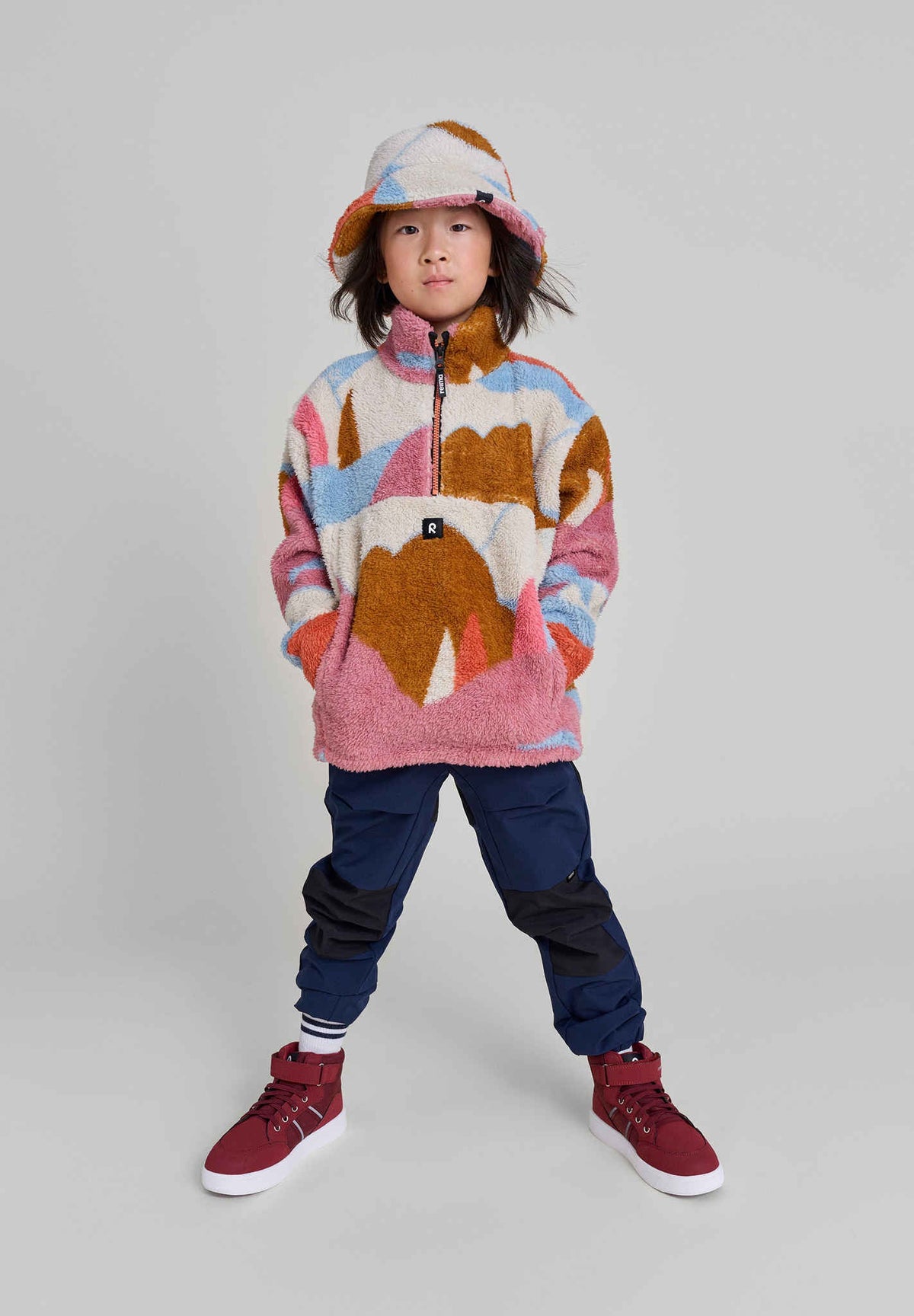 Kids waterproof mid-cut sneakers Skeitti