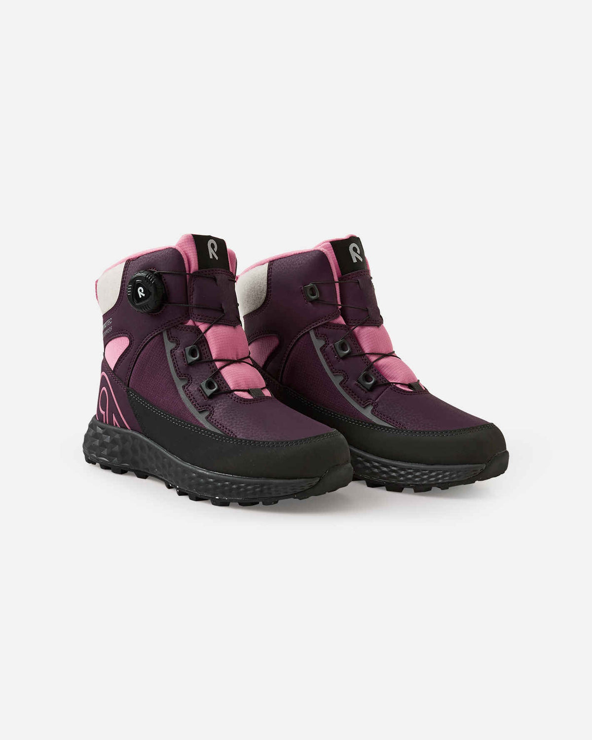 Kids' waterproof winter shoes Hallava Quicklock