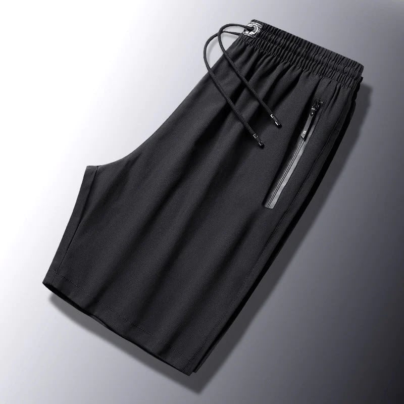 Herren Übergrößen Eisseide Stretch-Shorts