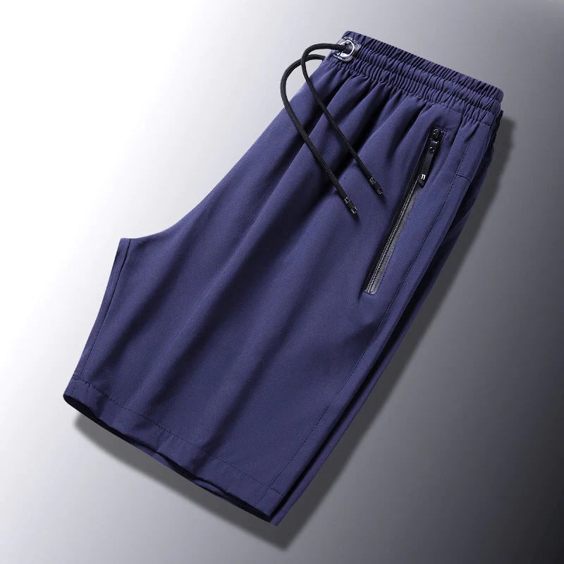 Herren Übergrößen Eisseide Stretch-Shorts