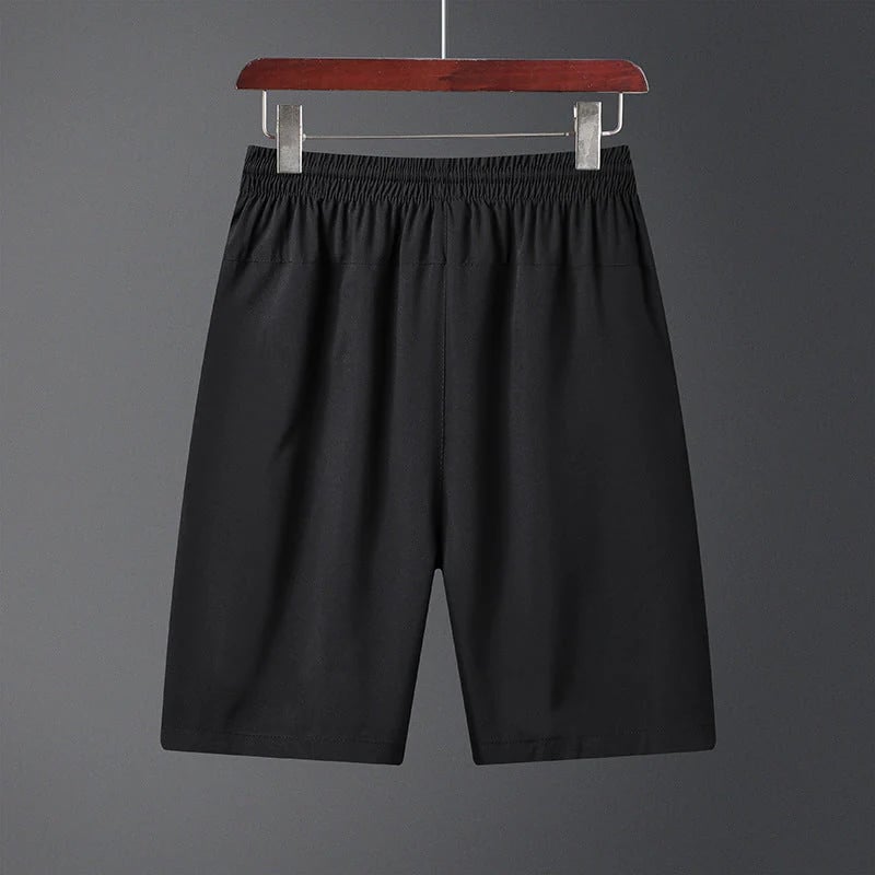 Herren Übergrößen Eisseide Stretch-Shorts