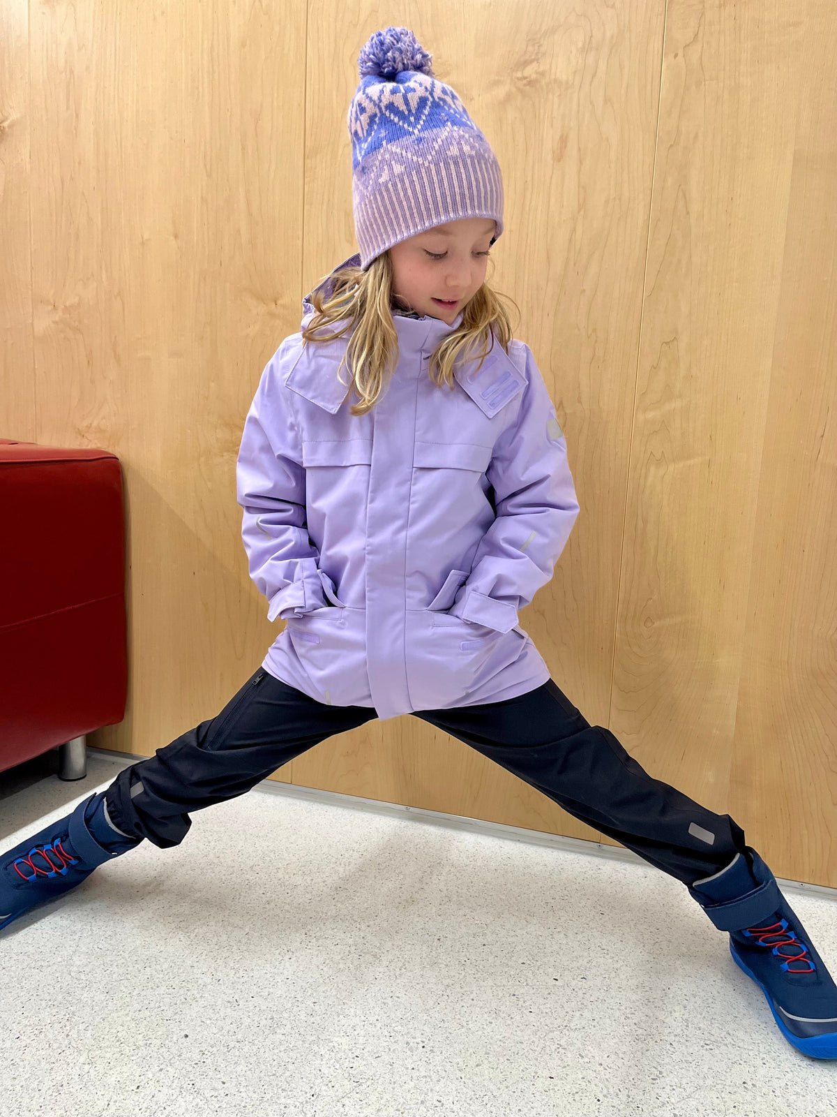 Kids' waterproof winter jacket Kaverus