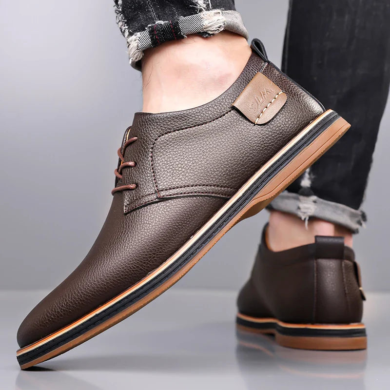 Evander Leder-Oxfords