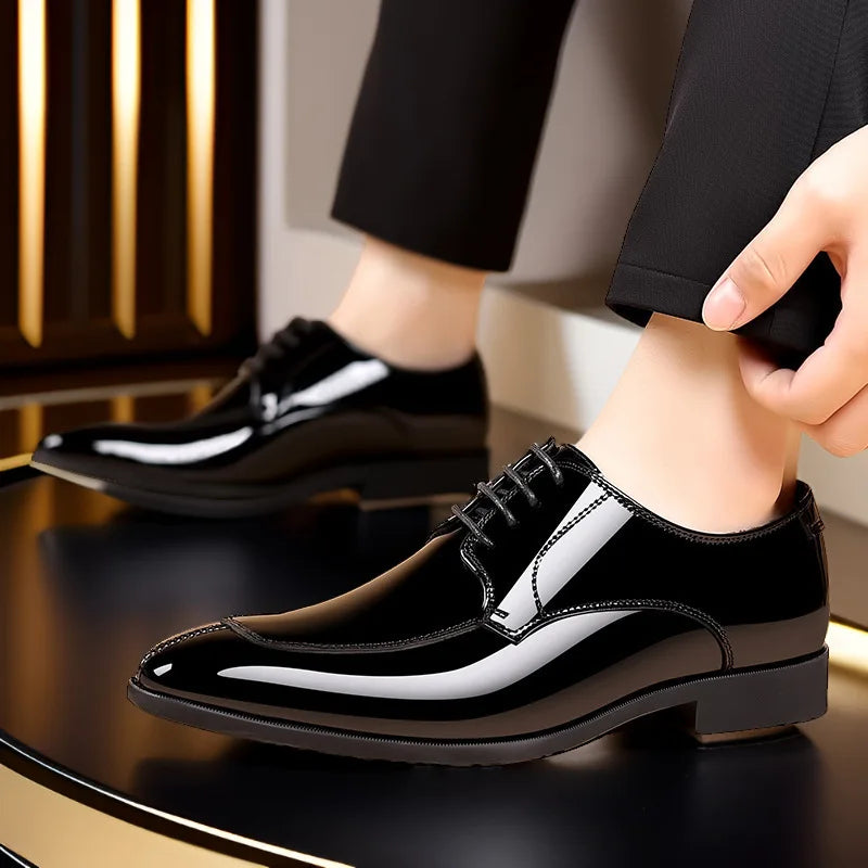 Reginald elegante Lederschuhe