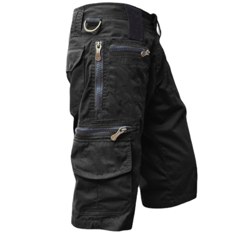 Herren Outdoor-Cargoshorts mit mehreren Taschen – 2 Stück kaufen, kostenloser Versand