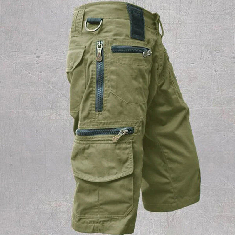 Herren Outdoor-Cargoshorts mit mehreren Taschen – 2 Stück kaufen, kostenloser Versand