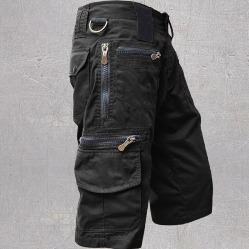 Herren Outdoor-Cargoshorts mit mehreren Taschen – 2 Stück kaufen, kostenloser Versand
