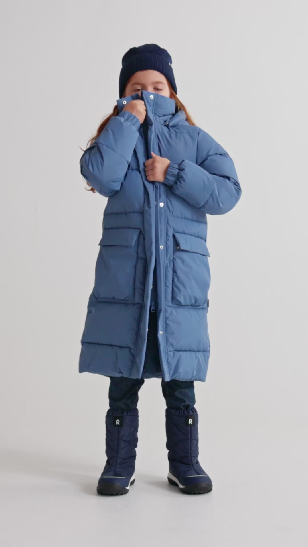 Kids' warm winter parka Kumpula